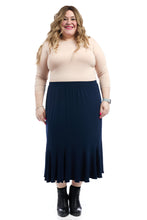 Load image into Gallery viewer, Panel Pleated Flary Midi A-Line Skirt &#39;Bali&#39; EX802269
