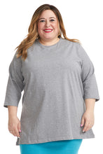 Load image into Gallery viewer, 3/4 Sleeve Oversized Loose Crewneck T-Shirt EX801176
