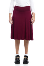 Load image into Gallery viewer, Fold Over Flary A-Line Skirt for Women &#39;Playa&#39; EX802255
