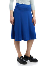 Load image into Gallery viewer, Fold Over Flary A-Line Skirt for Women &#39;Playa&#39; EX802255
