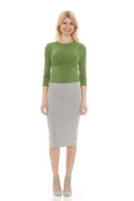 Load image into Gallery viewer, Cotton Pencil Skirt EX81169
