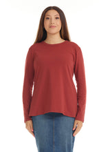 Load image into Gallery viewer, Long Sleeve Cotton T-shirt Top EX801258
