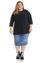 Load image into Gallery viewer, Denim Jean Skirt - Regular and Plus Size &#39;Boston&#39; EX802182
