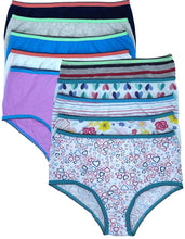 Load image into Gallery viewer, Cotton Brief Panties for Girls in Assorted Colors EX804223Y
